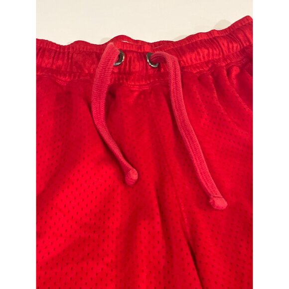 Aeropostale Red Mesh Drawstring Shorts 1987 Graphics S/P Lightweight & Breathabl - Picture 3 of 6